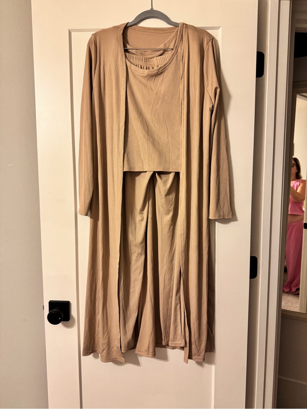 Tan lounge 3 piece set